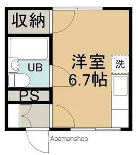 クリーンハイツこまどり【3階】の間取り